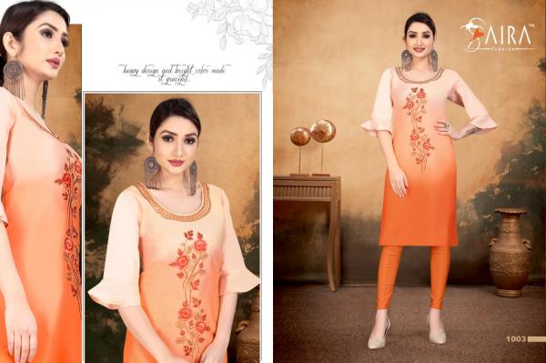 Saira Sakhi 1 Designer Cotton Embroidery Kurti 